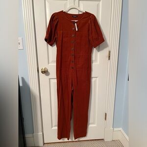 Madewell Corduroy Jumpsuit, NWT, size 4